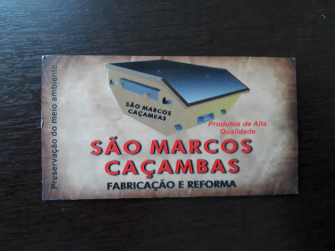 São Marcos Fabrica e Reforma de Caçambas São José do Rio Preto SP